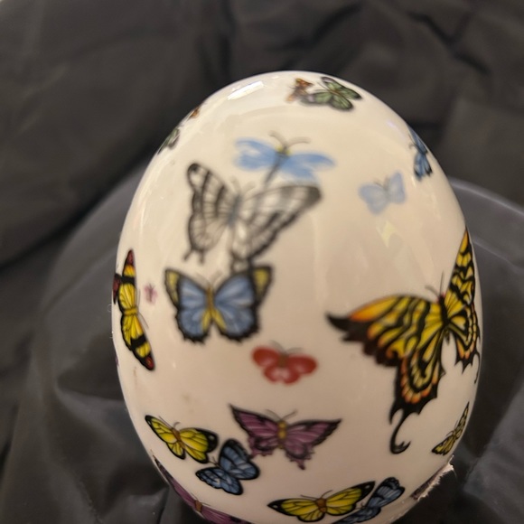 Faberge look porcelain egg - Picture 3 of 7